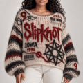 SLK Women’s Open-Knit Sweater DNBN