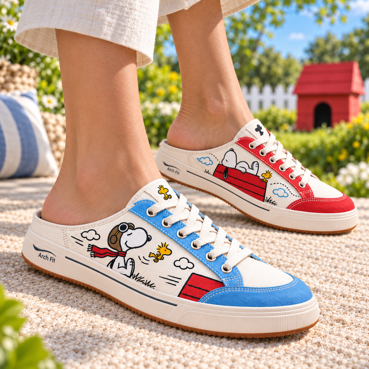PREMIUM SPNY Canvas Sneaker Mule HQH
