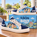 Premium BLU Collegiate Sneakers NTVA