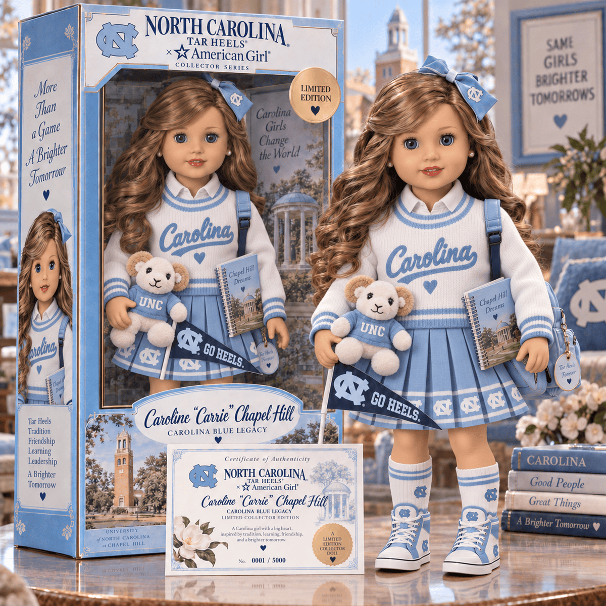 Premium UNC Commemorative Collector Doll NTNA