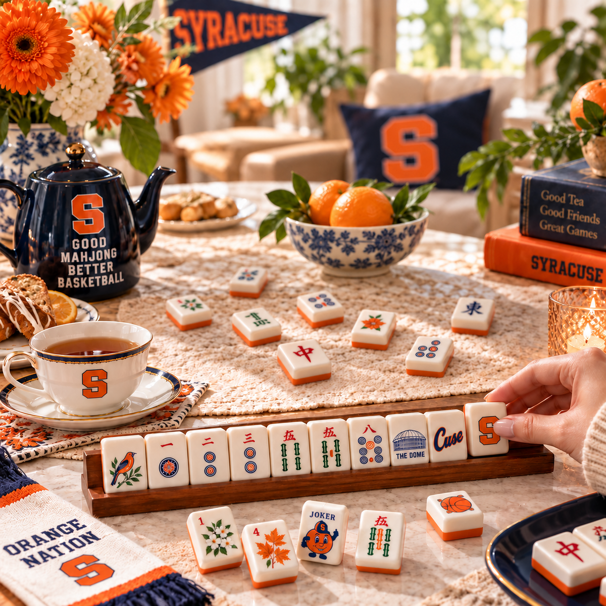 Premium SRC Mahjong Tiles Set TNSM