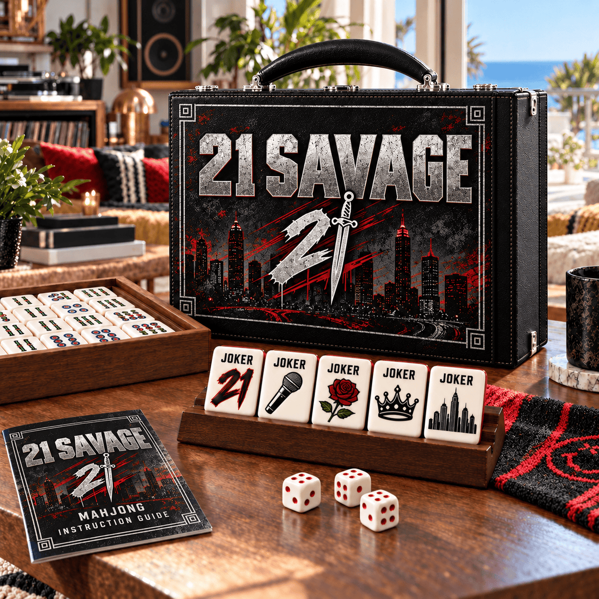 21SV Premium Mahjong Set – Game Night Edition PNPA