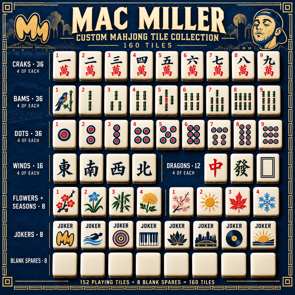 MCML Premium Mahjong Set – Game Night Edition PNPA