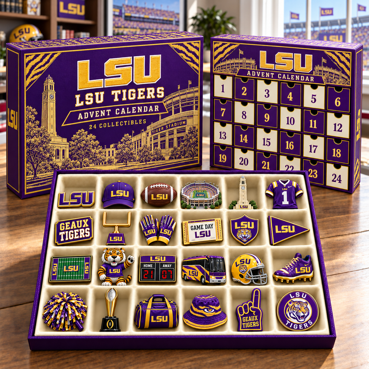 LSU Premium Advent Calendar TMH
