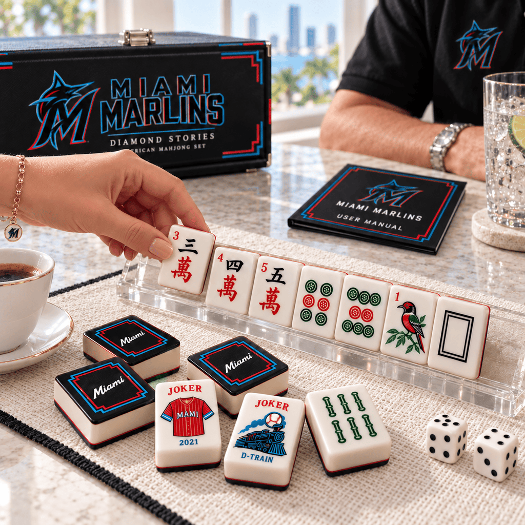 Premium MMA Mahjong Tiles Set TTMH