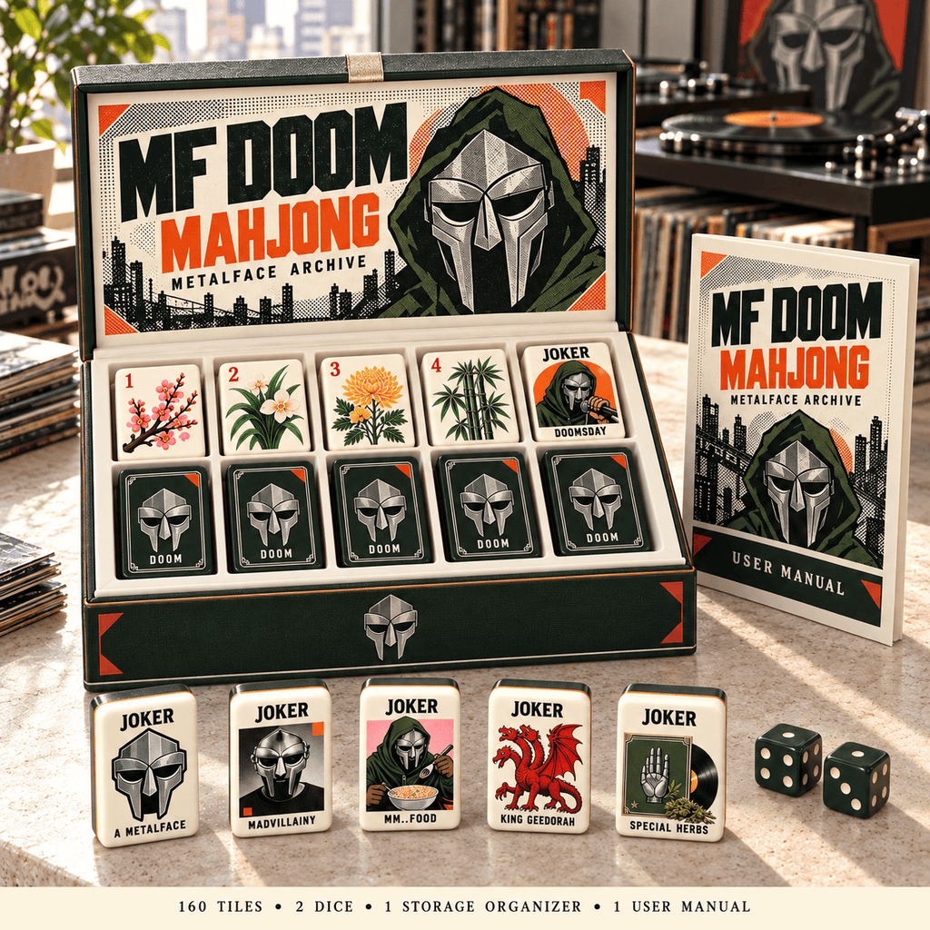 Premium MFD Mahjong Tiles Set PVNA