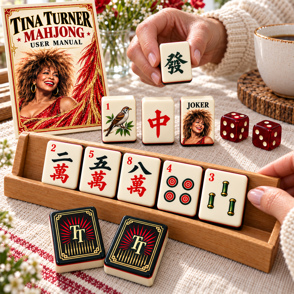 Premium TNTN Mahjong Tiles Set PVNA