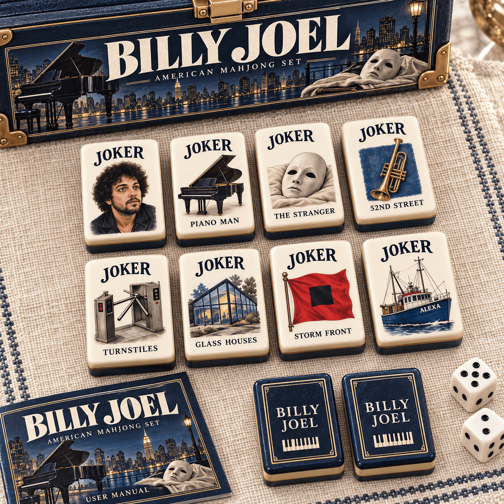 Premium BLJY Mahjong Tiles Set TTMH
